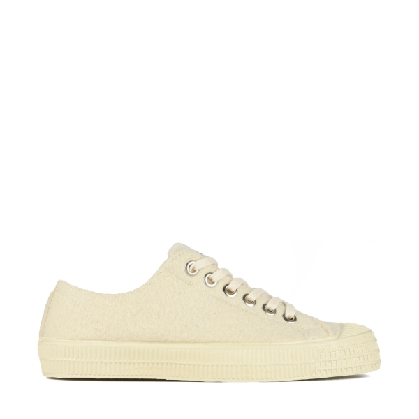 Beige Novesta S.M.Felt Ecru / 106 Ecru Men's Flat Shoes | nlBaA8FAZEX