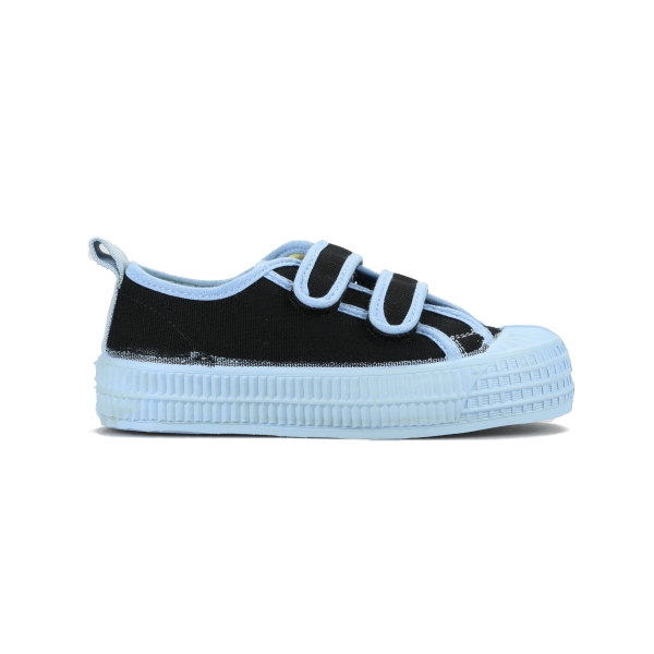 Black Blue Novesta S.M.Kid Velcro 60 Blk / 914 Skbl Kids' Sneakers | m7nAY4YnskK